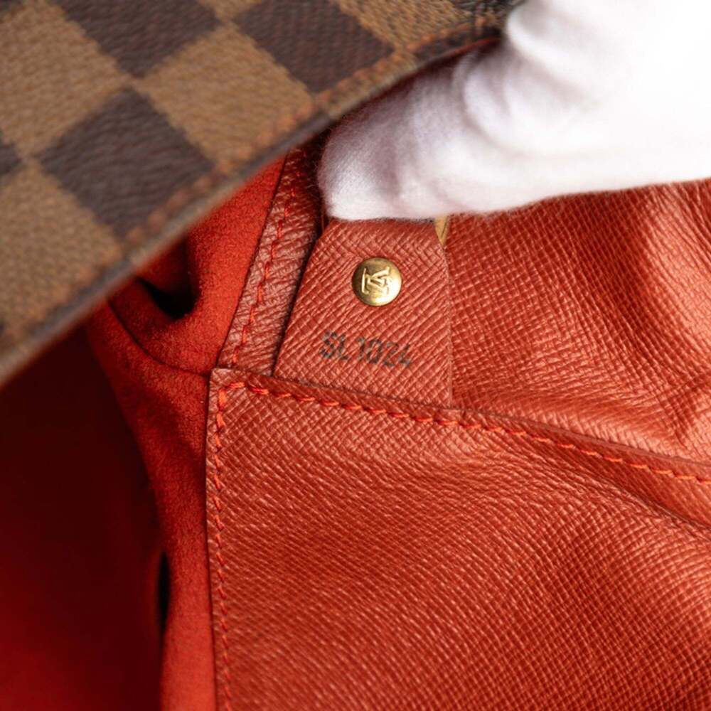LOUIS VUITTON Brown Damier Leather Shoulder Bag - Picture 7 of 7